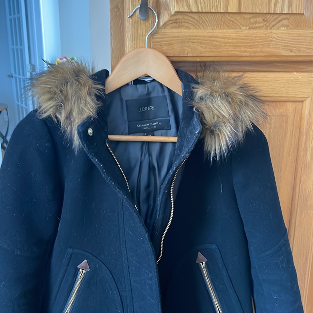 J. Crew Stadium Cloth Chateau Parka View 2